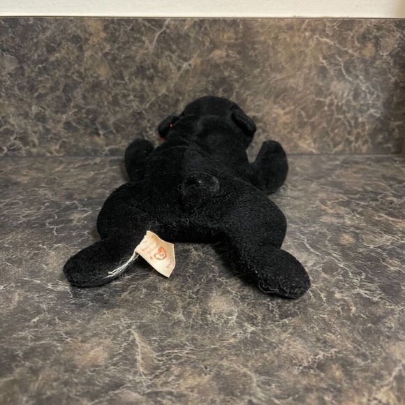 Ty Beanie Babies 1993 Blackie Bear - Picture 3 of 6